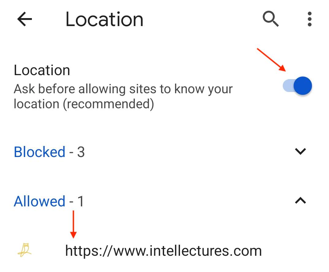 Android-Chrome-allow-location-sharing