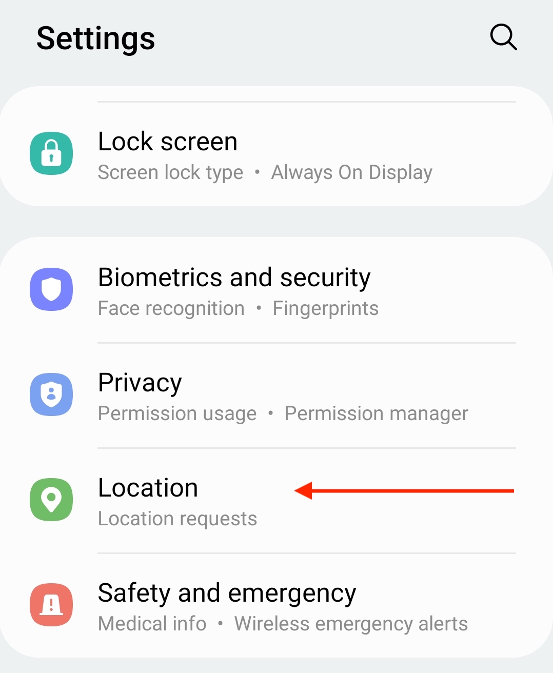 Android-Intelecures-allow-location-sharing