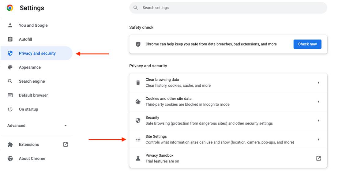 Chrome-allow-location-sharing