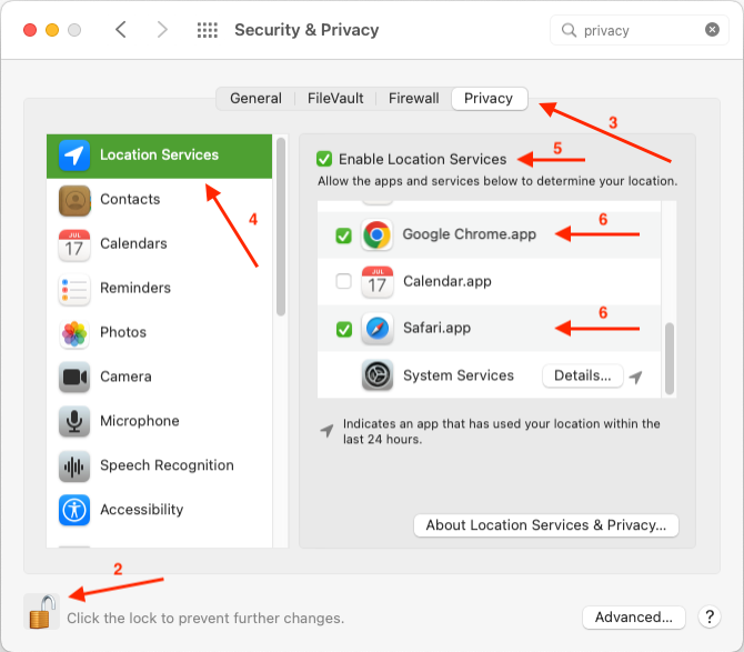 Security-Privacy-Settings