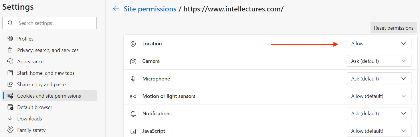 Edge-allow-location-sharing