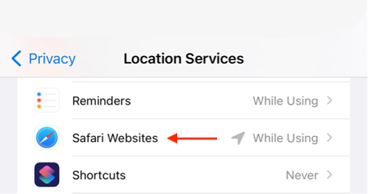 iOS-Chrome-allow-location-sharing