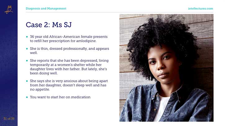online CME poster Generalized Anxiety
